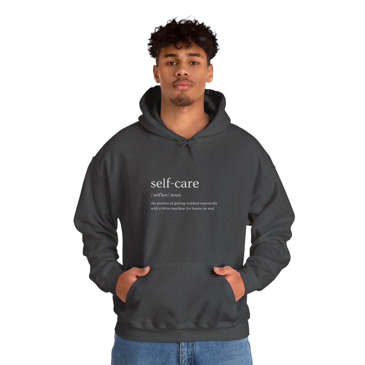 Self Care Unisex Heavy Blend™ Hooded Sweatshirt